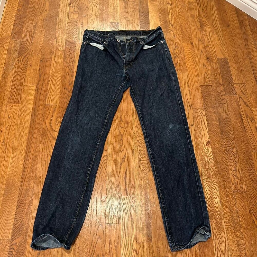 Unbranded Men's Navy and Blue Jeans